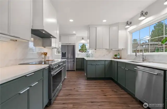 kitchen from entrance