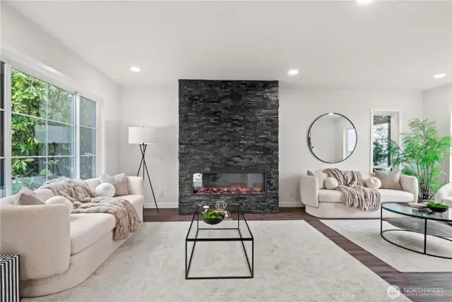 Living room from kitchen