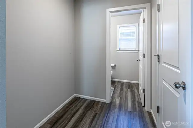 Mud Room from garage