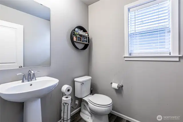Half Bath on Main Floor