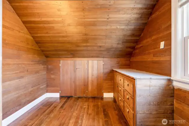 Office, den, or large closet for the upstairs.