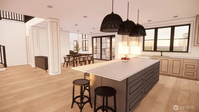Truly an entertainer's dream layout!