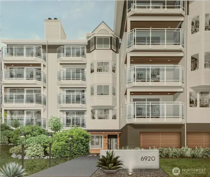 Rendering for the brand new exterior everything!