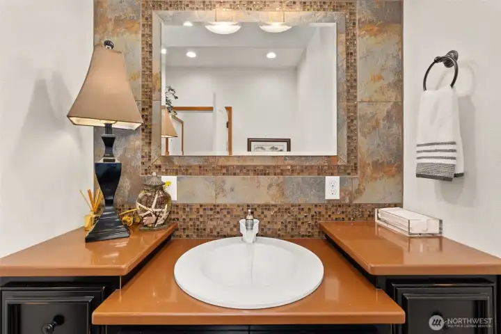 Main Bath - Has walk in Shower
