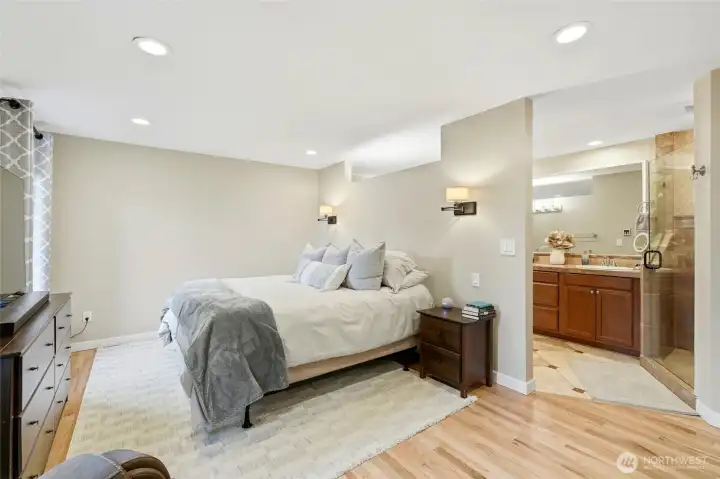 Primary Bedroom w/ Attached 5 Piece Bathroom