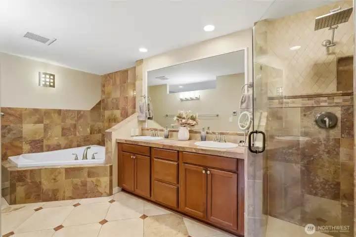 Primary Attached 5 Piece Bathroom