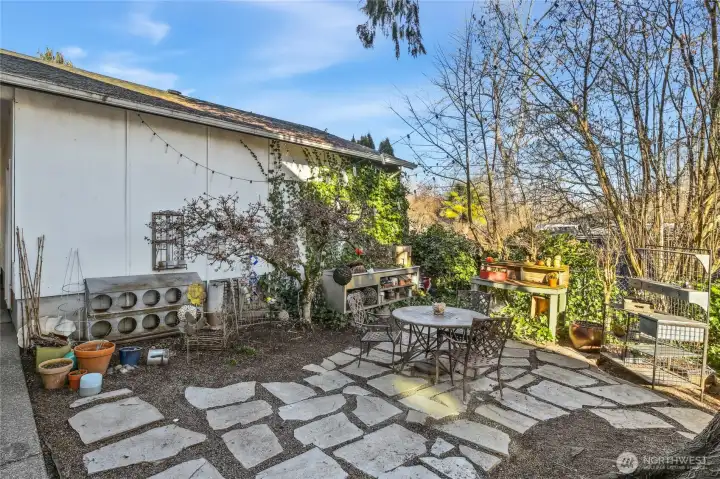 Private patio space