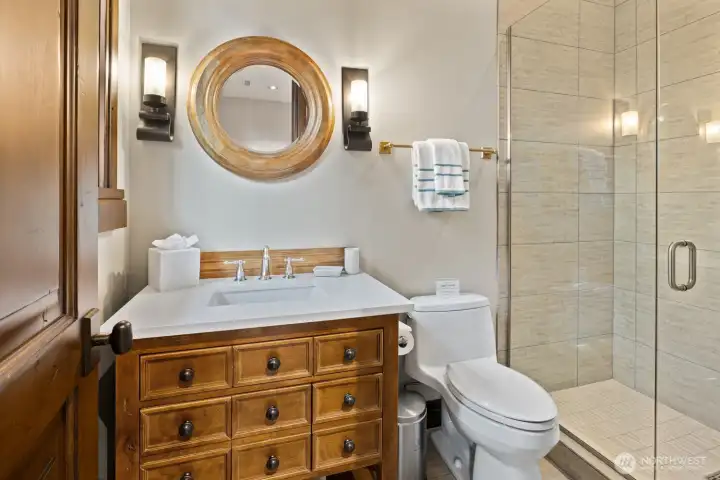 Ensuite bathroom upstairs