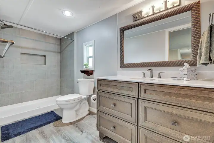 Beautiful primary bathroom