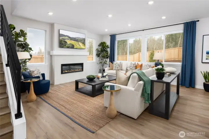 Pictures are of Model home