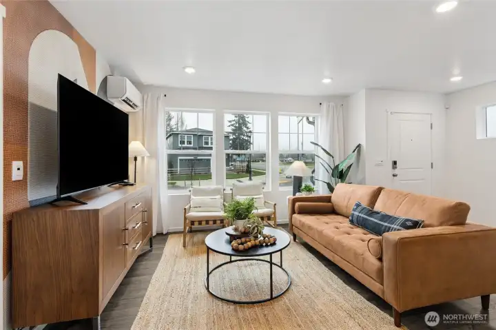 “Abundant natural light fills the main living space.”
