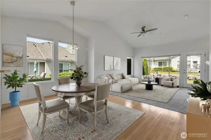 This room is virtually staged