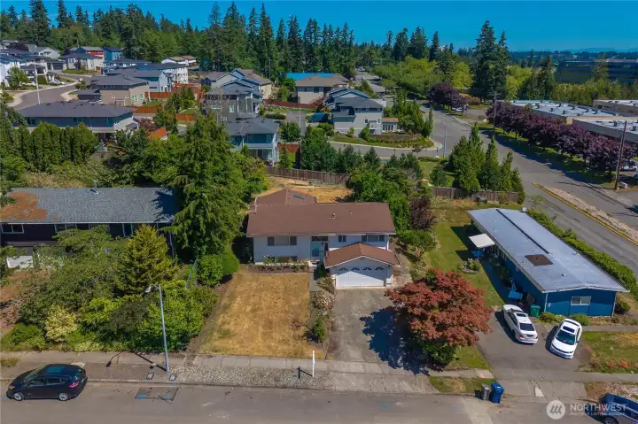Split level home on a nice size lot, close proximity to freeways, groceries, shopping.