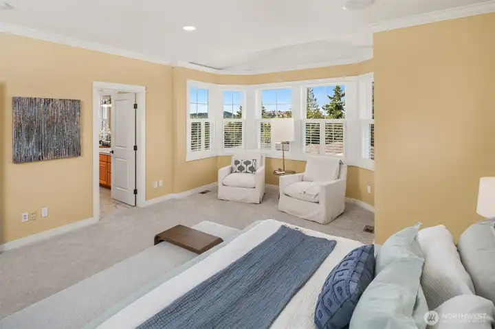 Generous in scale and thoughtfully designed, the primary suite feels more like a private sanctuary than a bedroom. Generous in scale and thoughtfully designed, the primary suite feels more like a private sanctuary than a bedroom.
