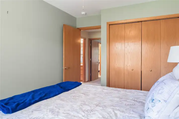 Bedroom 1 with nice size closet Bedroom 1 with nice size closet
