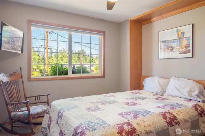 Bedroom 2 has a murphy bed that conveys. Leave it up and just bring it down for guests! Bedroom 2 has a murphy bed that conveys. Leave it up and just bring it down for guests!