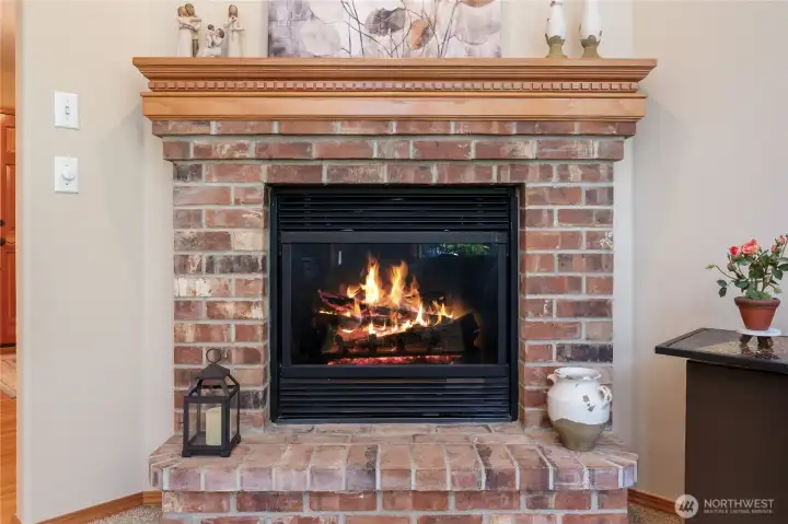 natural gas fireplace. natural gas fireplace.