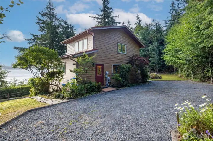 Back of House from driveway