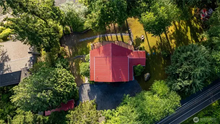 Drone Photo of home