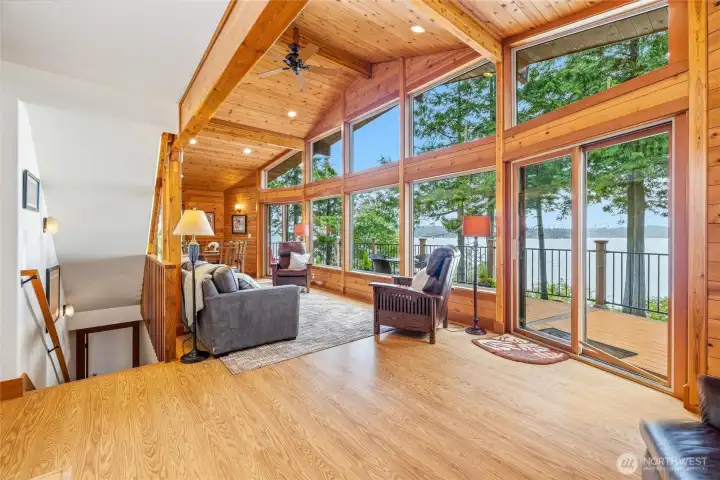 Looking in from Front Door Entrance