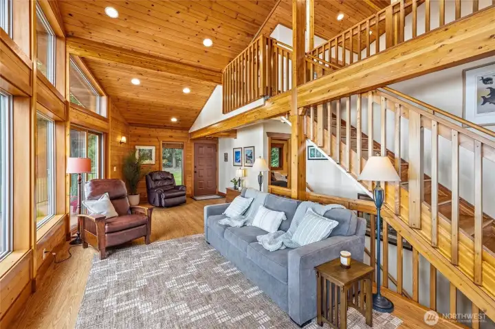 Main Floor looking from Dining Space