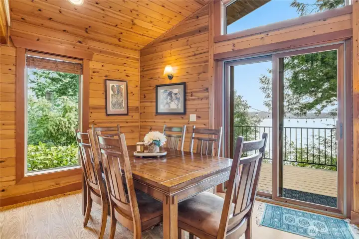 Dining Space off Kitchen