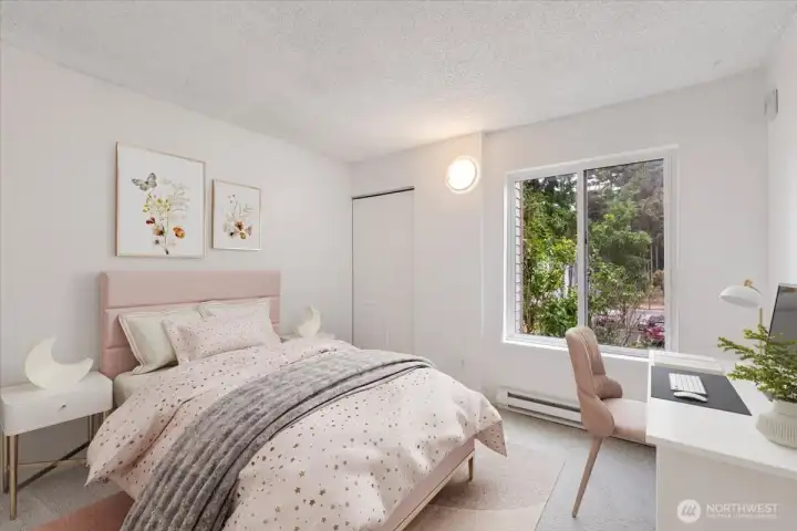 Bedroom1 shown with virtual staging Bedroom1 shown with virtual staging