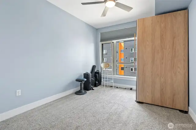 2nd bedroom currently used for musical creations . . .