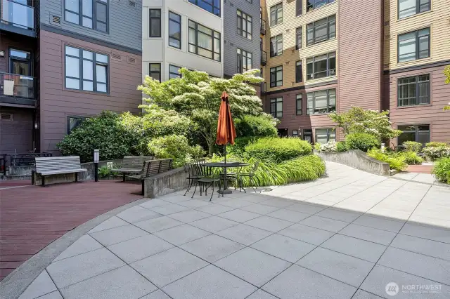 An appealing outdoor space.