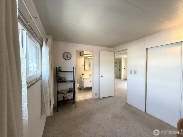 2nd bedroom offers private access to the full bathroom