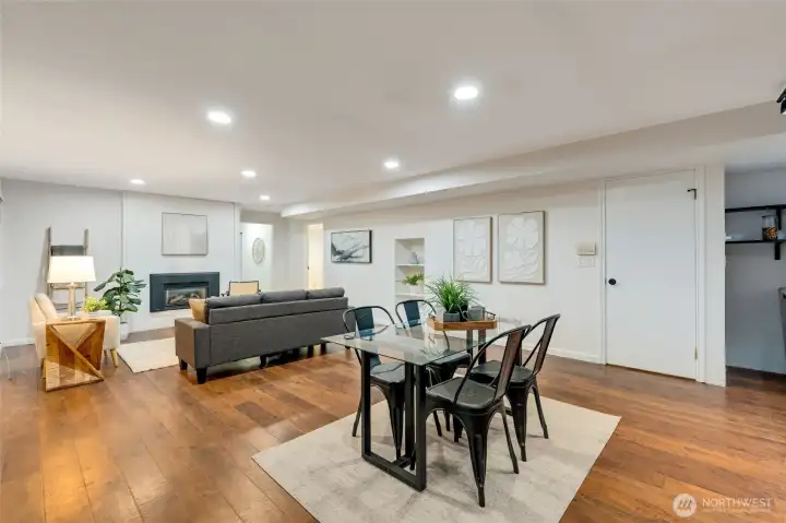 downstairs living room