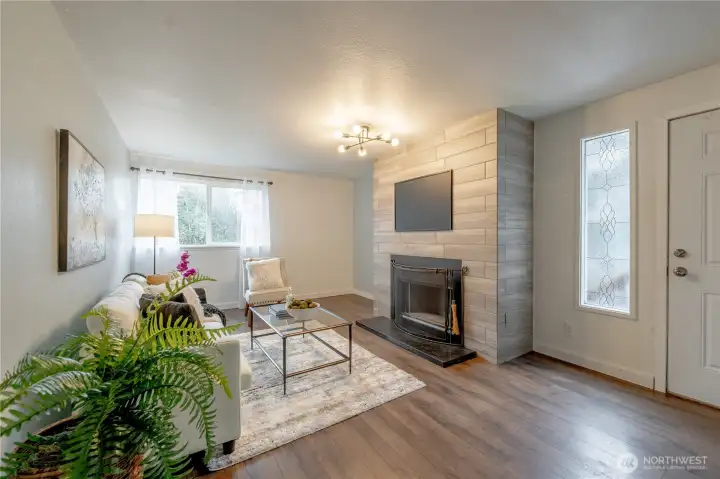 Wood Burning Fireplace