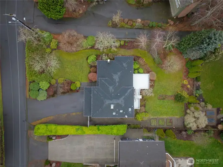 Birds-eye-view of 18726 92nd Ave W