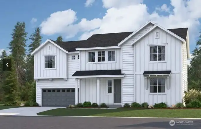 Rendering - Not actual home - Farmhouse elevation