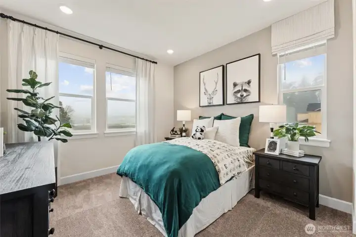 Model - Not actual home - bedroom 2