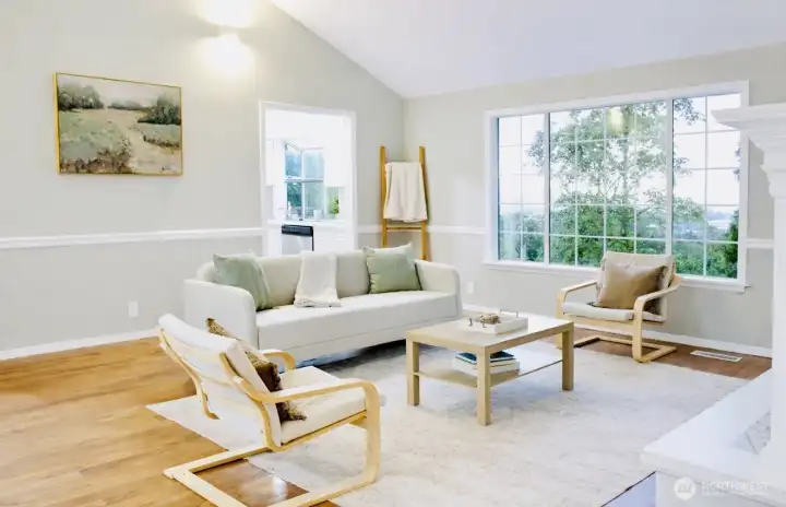 Upstairs- Living Room