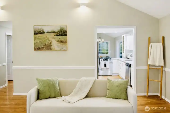 Upstairs- Living Room