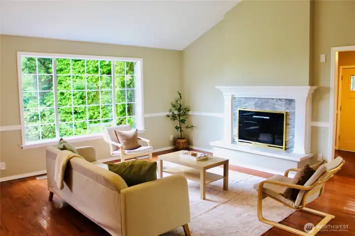 Upstairs- Living Room