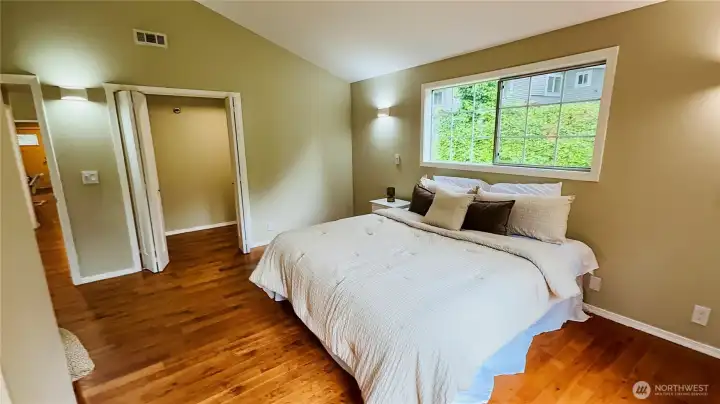 Upstairs- Master Bedroom