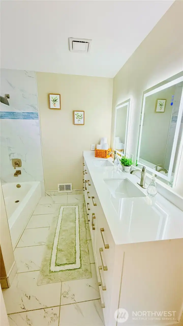 Upstairs- Master Bathroom