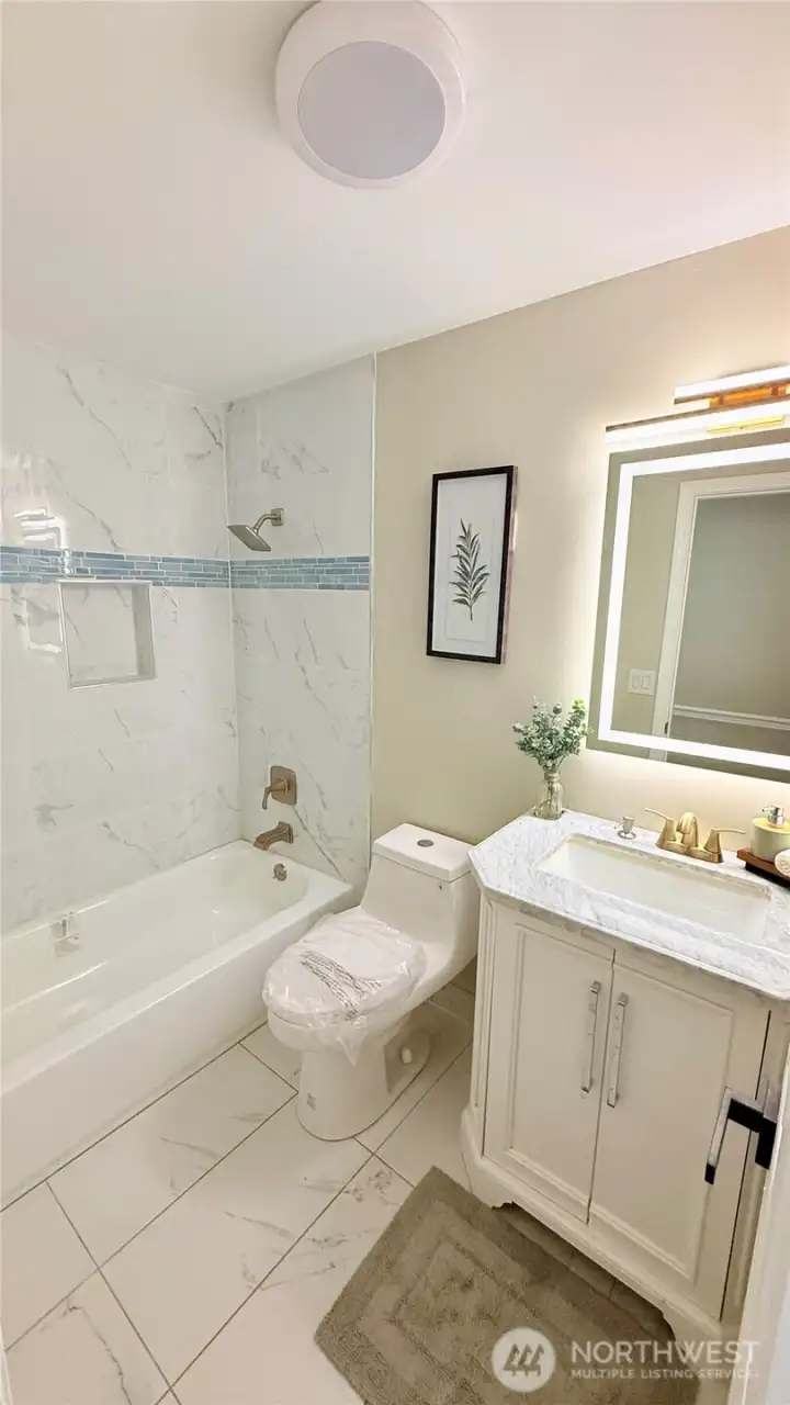 Upstairs- Master Bathroom