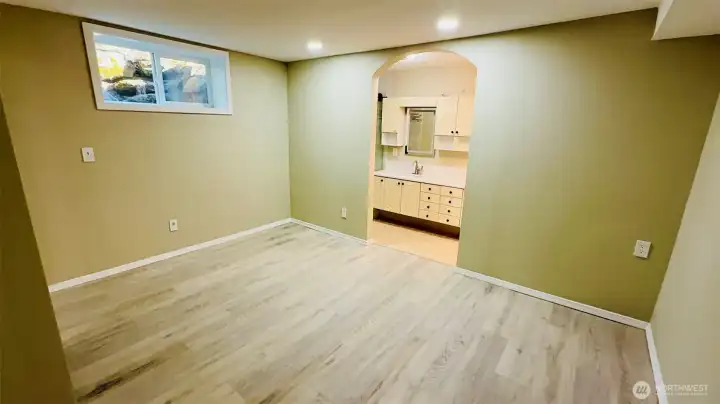 Master BR in Lower Level