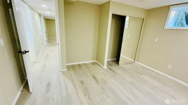 Master BR in Lower Level