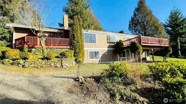 View from Back Driveway