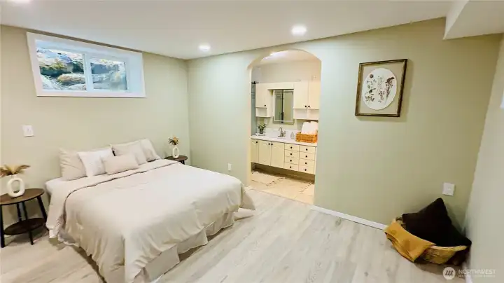 Downstairs-Master Bedroom