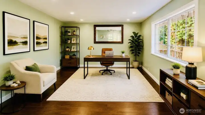 DADU-Office - Bonus room (Virtual Staged)