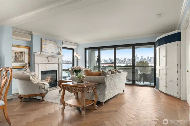 You will love the NanaWall that opens up to the covered balcony