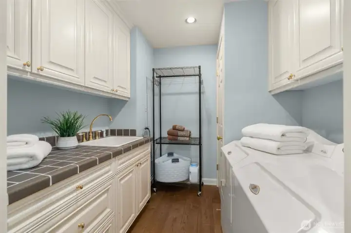 Full laundry room