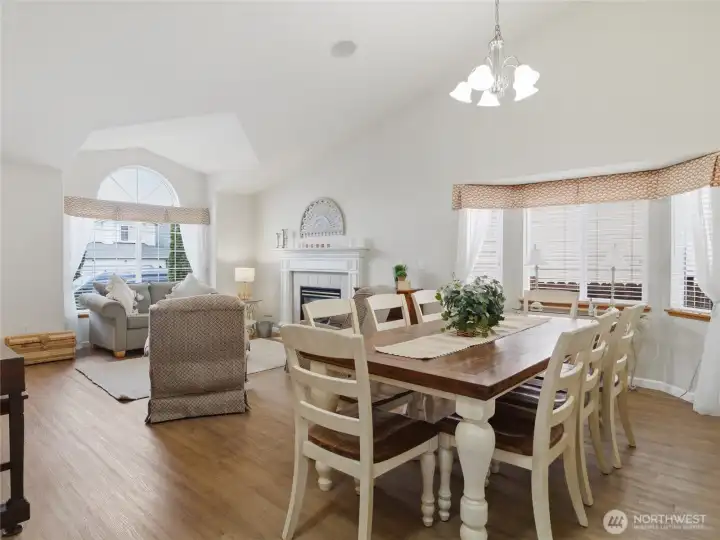 Bright and airy with generous natural light