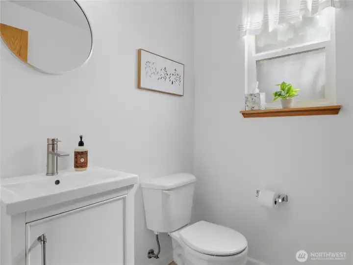 Main Floor Half Bathroom